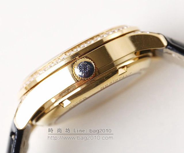 PATEK PHILIPPE手錶 2019最新款情侶對表 百達翡麗月相系列 百達翡麗高端情侶腕表  hds1421